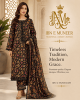 Blooming Elegance Kurti Chiffon Dupatta 3PC EL-21 Stitched