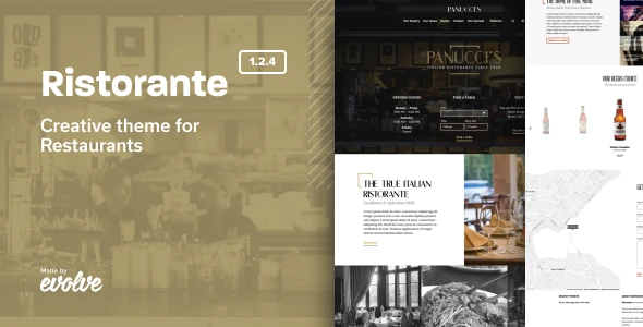 Ristorante – Creative Restaurant WordPress Theme